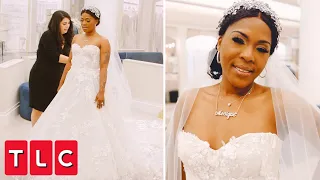 Monique Says Yes to the Dress After Getting Engaged the Night Before! | Say Yes to the Dress