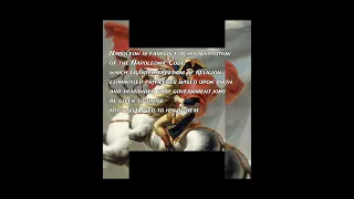 Napoleon Bonaparte's philosophy  - Wisdom of history