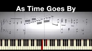 ”As Time Goes By” Jazz Piano