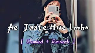 Ae Jaate Hue Lamho ( slowed + reverb ) | slowed reverb hindi song | lofi songs hindi #lofi