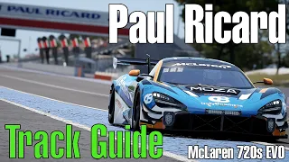 Track Guide - Paul Ricard ACC 1.9.5 / McLaren 720s EVO - Pitskill.io