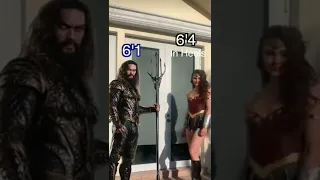 Justice league/DC Hero height comparisons*shocked*😱