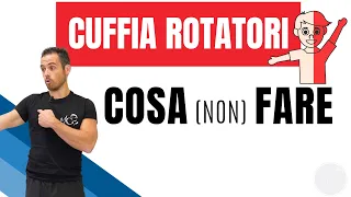 Problemi di CUFFIA DEI ROTATORI: evita questi ESERCIZI e MOVIMENTI! (e non solo..)