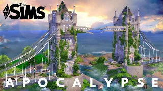 POST APOCALYPTIC TOWER BRIDGE SETTLEMENT | LONDON | The Sims 4 Speed Build | NOCC