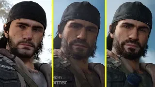 Days Gone 2016 vs 2018 vs 2019 Early Graphics Comparison