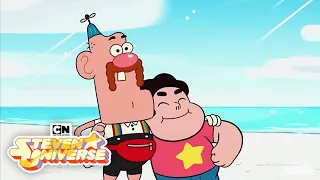 Uncle Grandpa Spends Time With Steven | Steven Universe | Cartoon Network