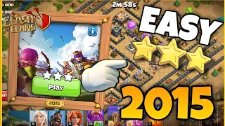 EASILY DESTROY 2015 CHALLENGE CLASH OF CLAN EASY 3 STAR COMPLETE SUMIT 007 @sumit007yt judo sloth