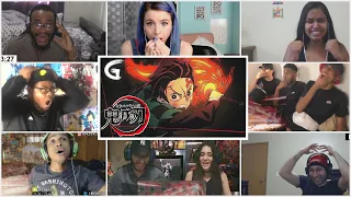 Stunning!! Tanjiro Hinokami! 10+ Reactors!! Demon Slayer Kimetsu no Yaiba Episode 19 Reaction Mashup