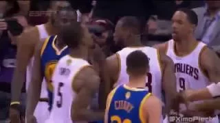 Draymond Green Hits LeBron James IN THE NUTS   Game 4