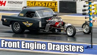 Vintage Front Engine Dragsters and Altered at Glory Days 2021