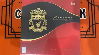 *3 RARE AUTOGRAPH CARDS PER BOX!!* TOPPS LIVERPOOL LINEAGE BOX OPENING REVIEW *NEW*