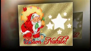 Auguri di Buon Natale 🎅⭐🎄 Merry Christmas🎁🎀🎄/С Рождеством 25 декабря/ Музыкальная открытка