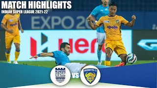 ISL 2021-22 M​30​ Highlights: Mumbai City Vs Chennaiyin FC