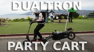 Party Trailer for Dualtron Thunder Electric Scooter, Build Video