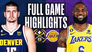 Game Recap: Lakers 126, Nuggets 108