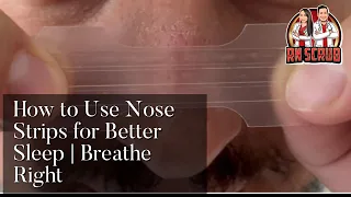 Breathe Right Nose Strips | How to Breathe Better at Night | Deviated Septum | Drug Free