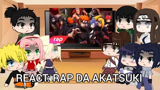 SALA DO NARUTO REACT AO RAP DA AKATSUKI [7MZ] #naruto #akatsuki