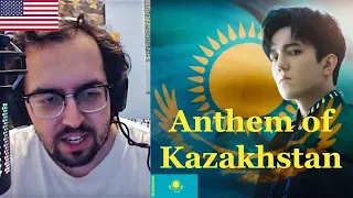 Dimash - Menıñ Qazaqstanym (Anthem of the Republic of Kazakhstan) | American Reacts