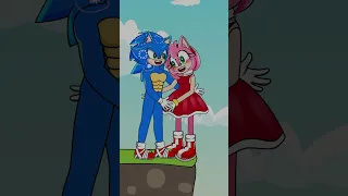 Top 3 Inversion Version Sonic and Amy did a good deed | ❤️ #shorts #animation #story