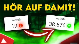 Hör SOFORT auf mit diesen „Tricks“, wenn du auf YouTube erfolgreich werden willst!