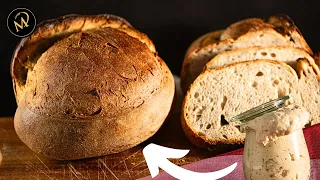 Sauerteig Basic Brot - Mein einfaches Standard Sauerteigbrot Rezept