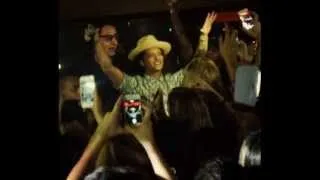 Bruno Mars in Byblos Club,  Milan