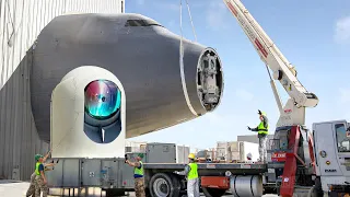 Testing US Most Powerful Laser Weapon on Boeing 747 Aircraft