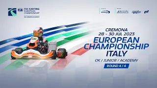 2023 FIA Karting European Championship Round 4 Highlight - Cremona / Italy