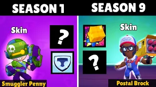 All Rewards from Seasons 1 to 9 of the Power League