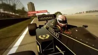 F1 2013 - 1986 Lotus 98T Time Trial Brazilian GP