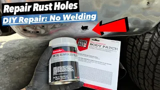 DIY Repair Rust Holes with Basic Tools and NO Welding!