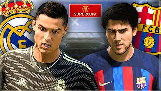 КАРЬЕРА ЗА РОНАЛДУ | FIFA 23 | RONALDO vs VLAHOVIC - БИТВА ЗА СУПЕРКУБОК ИСПАНИИ [#4]