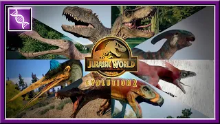 All 94 Dinosaurs SOUNDS (COMPILATION) - Jurassic World Evolution 2