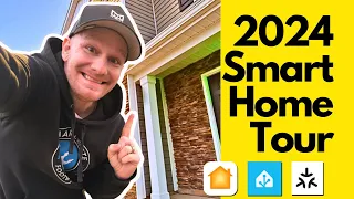 Smart Home Tour 2024! Over 120 HomeKit and Matter devices in my Home Assistant smart home!