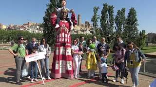 Cercavila de Gegants i Capgrossos,  Festa Major de Sant Anastasi Lleida 2022