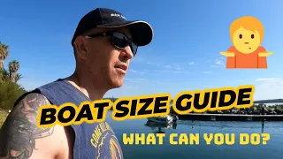 Fishing Boat SIZE GUIDE Comparison WHAT CAN YOU SAFELY do in 3m,4m,5m,6m,7m BOAT?
