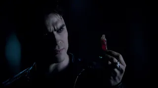 TVD 4x22 - Alaric gives Damon the cure. "Get the girl" | Delena Scenes HD