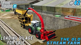 Sale of silage, building thermal power plant| The Old Stream Farm | Farming simulator 22 | ep #42