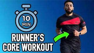 10 Minute Core Workout For Runners (Easy Follow Along)