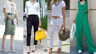 Viste con SENCILLEZ Y ELEGANCIA con estos LOOKS y OUTIFTS BASICOS MODERNOS FEMENINOS y DISCRETOS