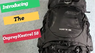 Osprey Kestrel 58 Liter Backpack vlog