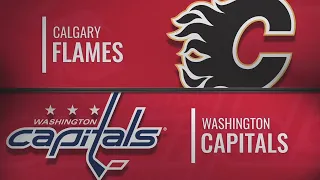 Калгари - Вашингтон | Сalgary Flames vs Washington Capitals | НХЛ обзор матчей 03.11.2019г.