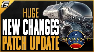 Starfield Update - 10 HUGE CHANGES in Latest Patch Update 1.11.33 - New Land Vehicle and 60 FPS