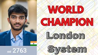 Gukesh + London System = World Champion