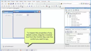 Telerik RadControls for WinForms - Using the RadControls Spy