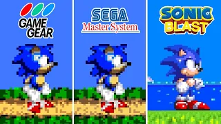 Sonic Blast (1996) GameGear vs Master System vs Fan Game (Which One is Better?)