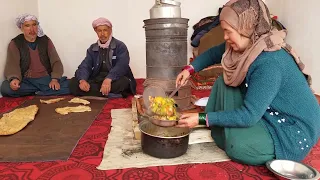 How To Cook  Potoes and Chiken   | Village Food Afghanistan | Daily Routine Village Life