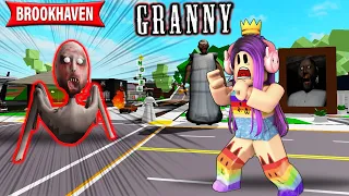 A GRANNY MALVADA INVADIU BROOKHAVEN! 😯 (Histórinha Roblox)