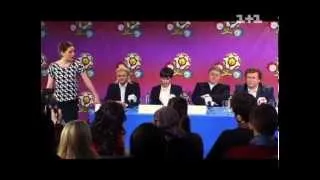 Пародия на пресс-конференцию к Евро 2012