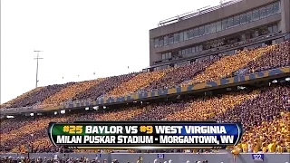 Baylor Bears vs West Virginia Mountaineers  09-29-2012